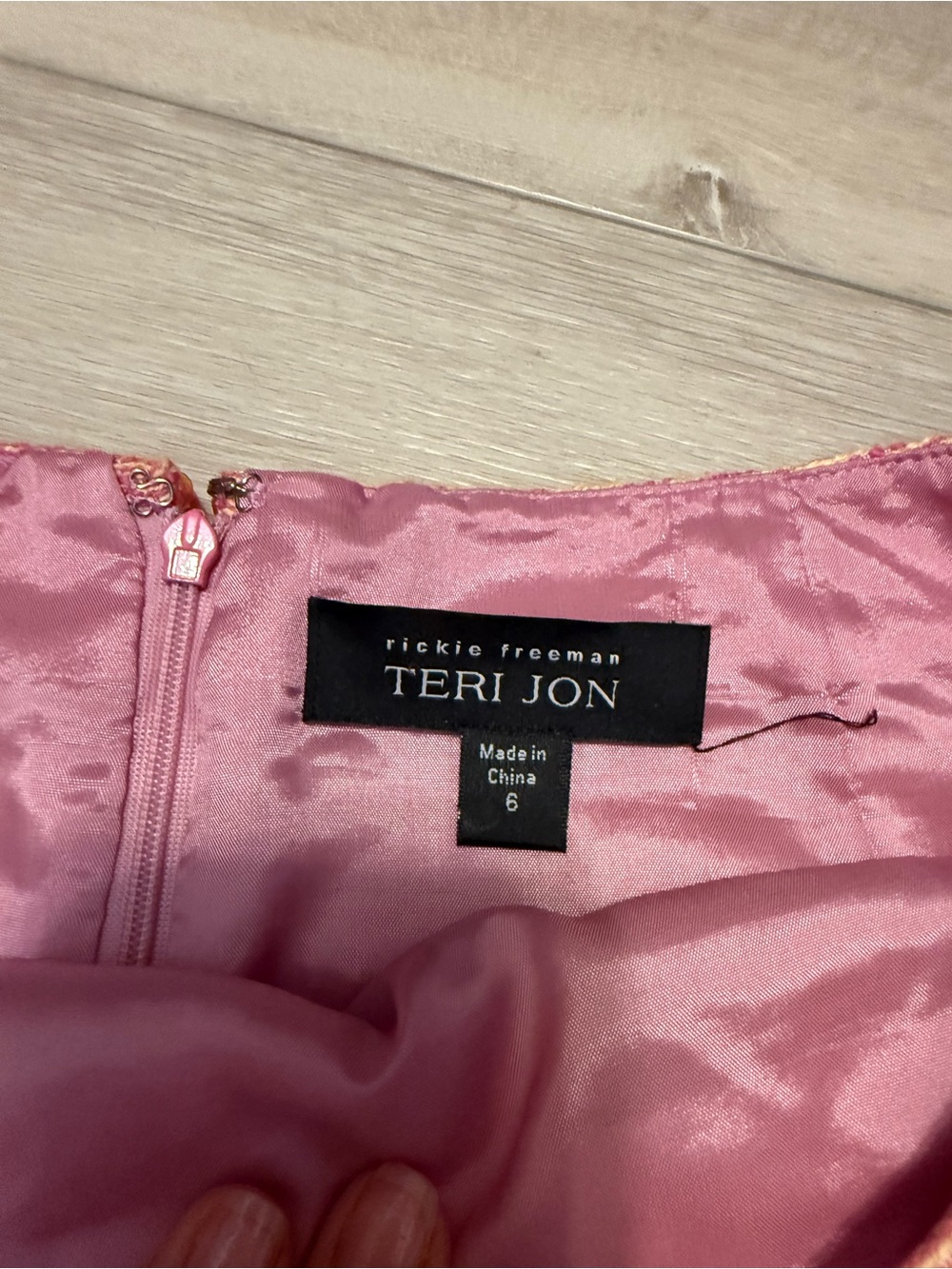 Teri Jon Pink and Orange Tweed A-Line Mini Skirt - Picture 7 of 7
